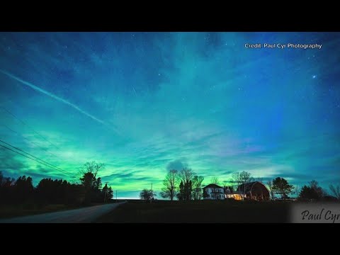 Northern Lights Visible In Maine Due To Strong Geomagnetic Storm