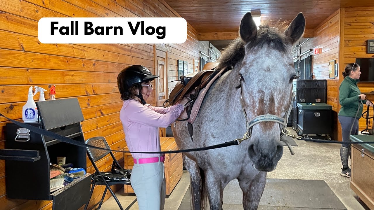 🍁Fall Barn Vlog 🍂 - YouTube