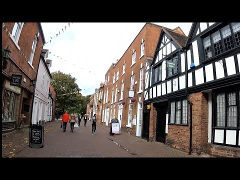 🇬🇧🏴󠁧󠁢󠁥󠁮󠁧󠁿Walking in LICHFIELD/Staffordshire_Small English City 2019 September