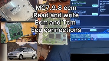 Easy Steps hyundai MG7.9.8 ecm read and write💯