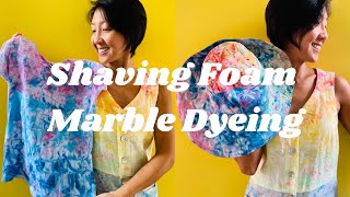 Shaving Foam Marble Dyeing