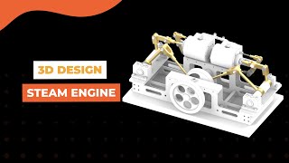 Two Piston Cylinder Steam Engine | Marvelous Machinery