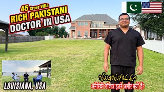 Pakistani Doctor’s Lavish Lifestyle 🏠 | From $4000 to $1.5 Million Lakefront Villa | USA 🇺🇸