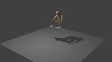 Skateboard Ollie - 3D Rendering Blender