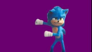 SONIC THE HEDGEHOG MOVIE FLOSS GREEN SCREEN