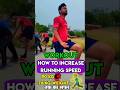 How to increase running speed     sscgd  best workout youtubeshorts