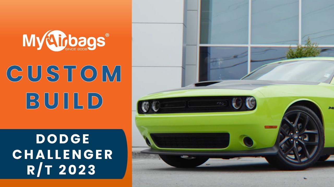 Custom Build Dodge Challenger R/T 2023 in Sublime Green | MyAirbags ...