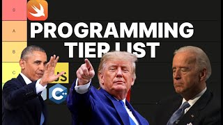 Presidents Attempt a Programming Tier List