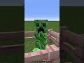 ¡FORMAS DE HACER EXPLOTAR A UN CREEPER EN MINECRAFT! #shorts #minecraft