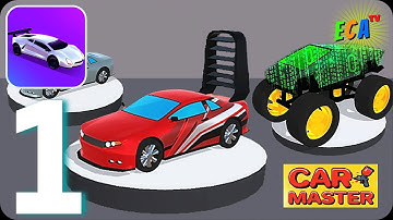 ⭐Car Master 3D⭐ Walkthrough Gameplay Part 1 Customize Cars In Your Own Body Shop (Android-iOS)