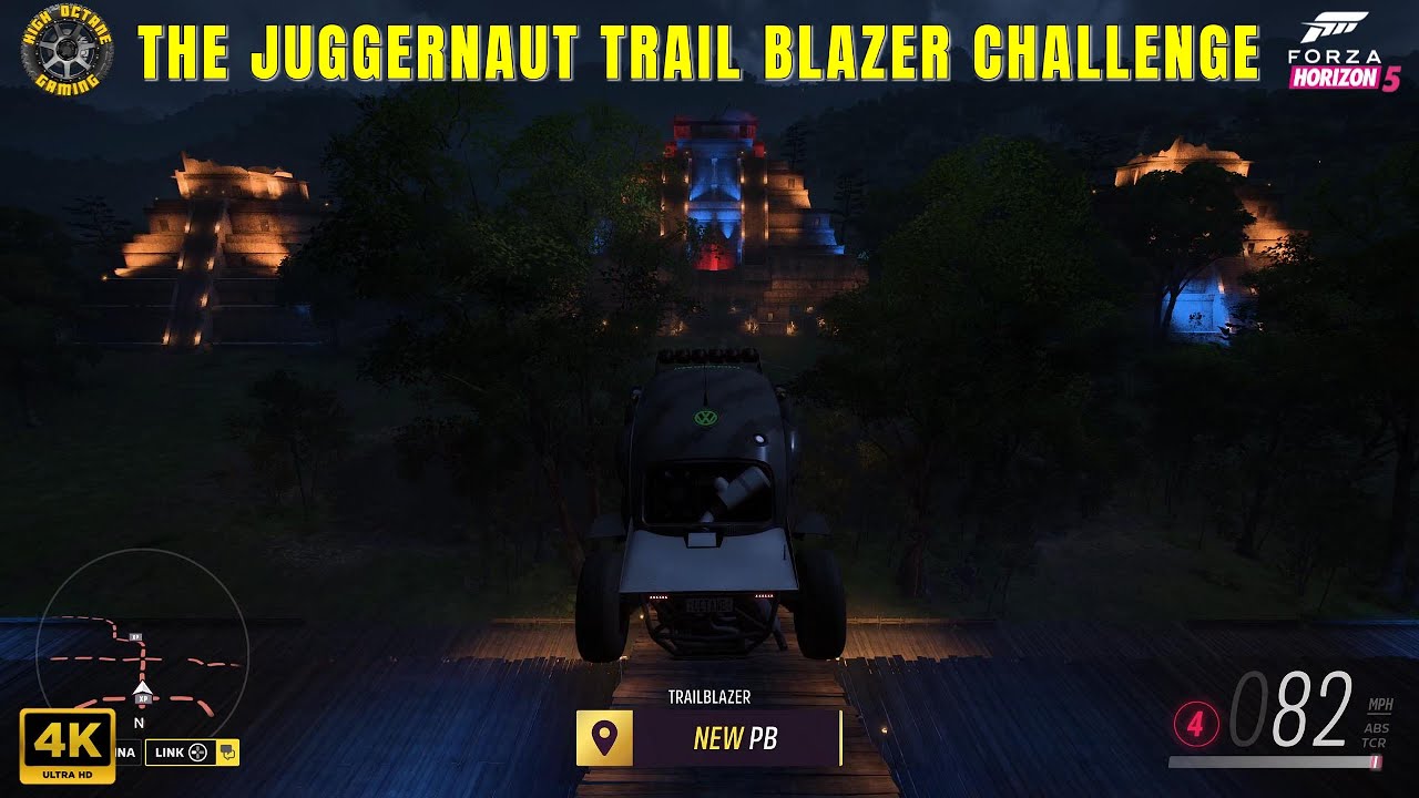 The Juggernaut Trail Blazer Time Trial Challenge on Forza Horizon 5 