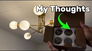 LiteHistory Dimmable G16.5 LED Light Bulb 6W Equal 60W 600lm AC120V Candelabra Bulb 60W