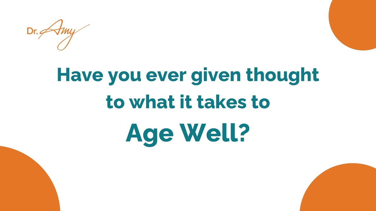 Aging Well - YouTube