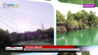 Mavi̇ Nurdan Bi̇r Irmak Manavgat.. Resimi