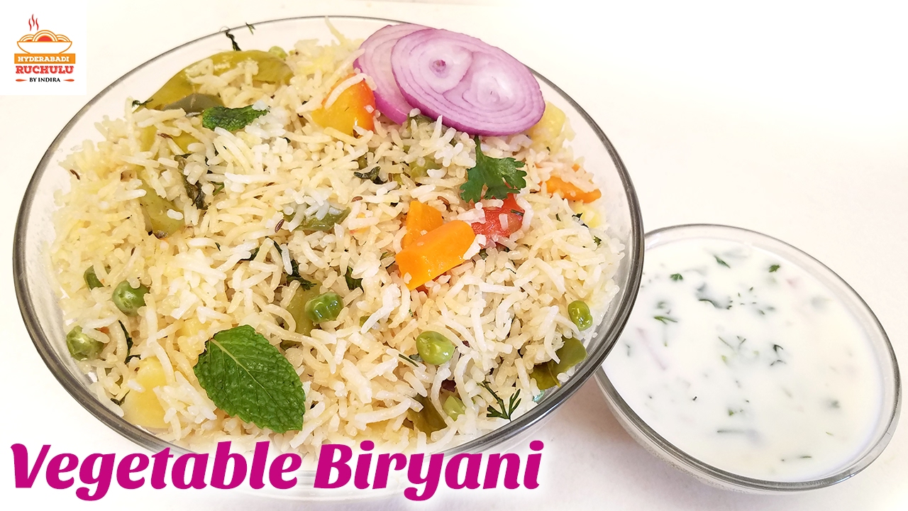 Veg Biryani Recipe Quick Vegetable Biryani Restaurant Style Biryani