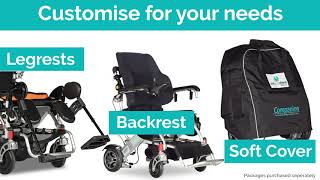 Customised for YOU - The Companion 115 Electric Mobility Wheelchair