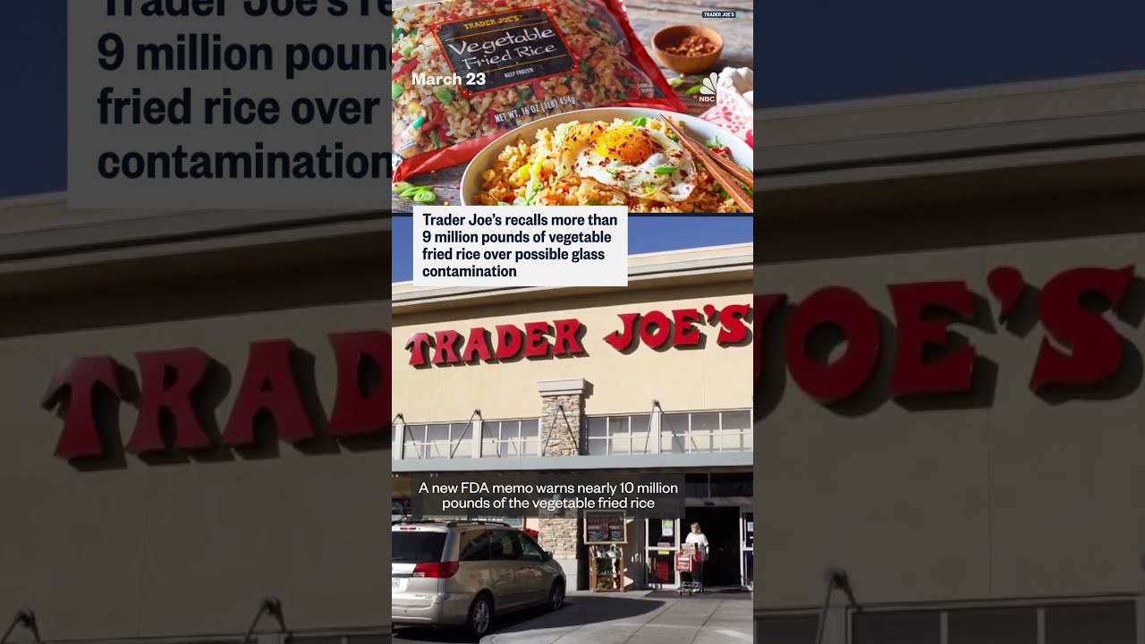 Trader Joe’s recalls millions of pounds of vegetable fried rice