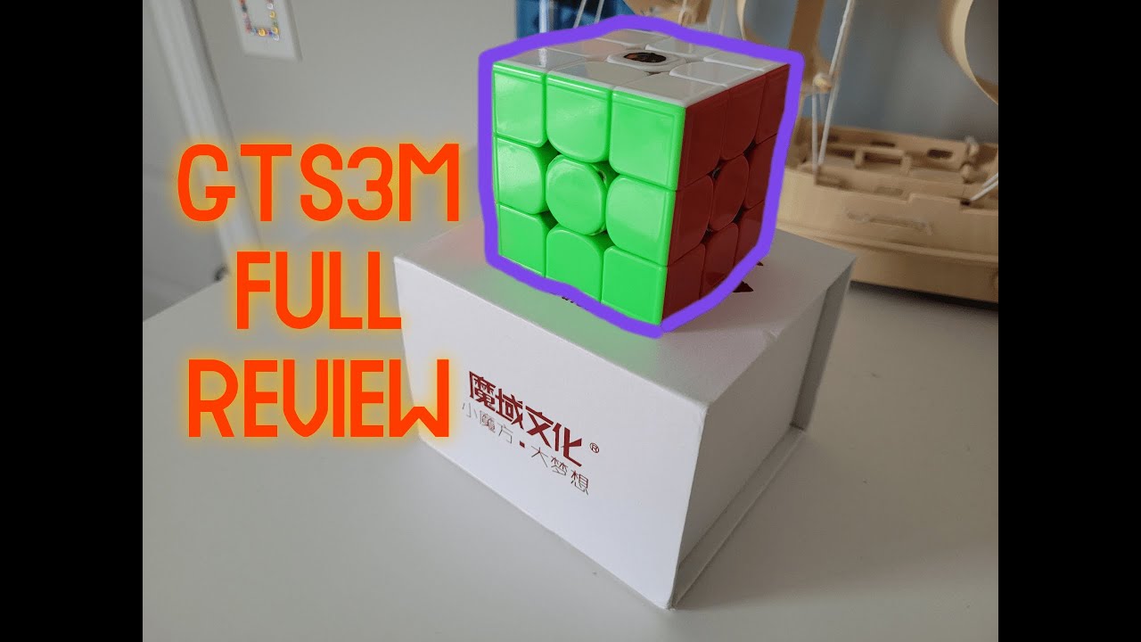 Cube 3x3 Magnétique Stickerless - GTS3M