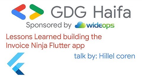 Lessons Learned building the Invoice Ninja Flutter app