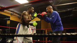 IN THE RING with pro boxer Nick Evans Walker s Boxing Academy