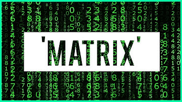 MATRİX YAPIMI -HACKER EKRAN