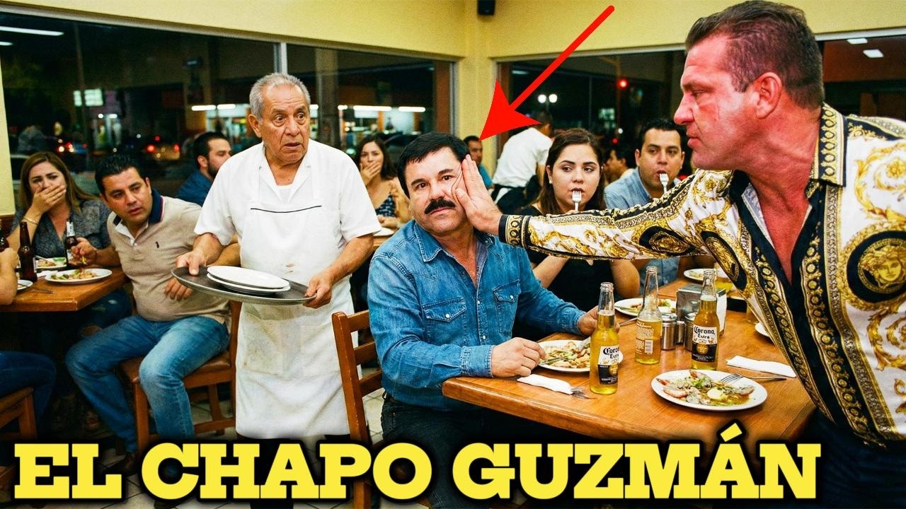 Un Matón Golpea En La Cara A El Chapo En Un Restaurante Sin Saber Quién Es  — Y Nadie Olvidó Ese Día - YouTube