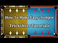 Easy Trickshot Tutorial In 8 Ball Pool || How Make Trickshot In 8 Ball Pool #8ballpool #trickshots
