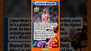 Lionel Messi: From Football Legend to Global Icon #shorts #viral #messi