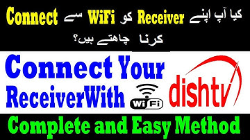 Connect your receiver with any WiFi.