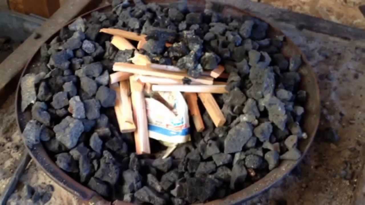 How to light your coal or coke fire for