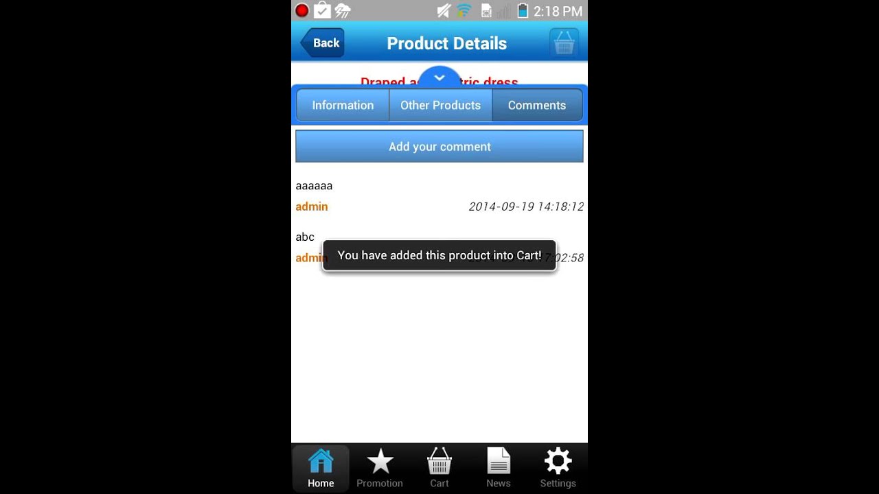Online Shopping Ecommerce Android Source Code Demo - YouTube