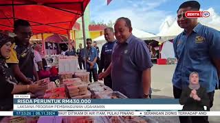 8 NOV 2024 – BERITA WILAYAH – RISDA PERUNTUK RM430,000 ; LAKSANA PROGRAM PEMBANGUNAN USAHAWAN