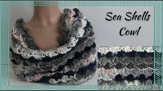 Crochet Quick and Easy Sea Shells Cowl by Amira Crafts 423 views 3 years ago 23 minutes