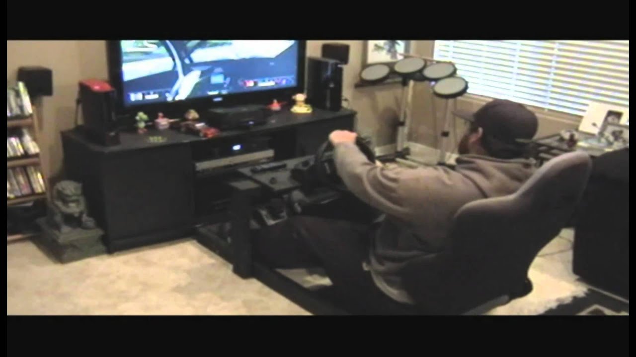 Diy Gran Turismo Logitech Steering Wheel Stand Pit Racing Rig Diy Gran Turismo Logitech Steering Wheel Stand Pit Racing Rig Capering