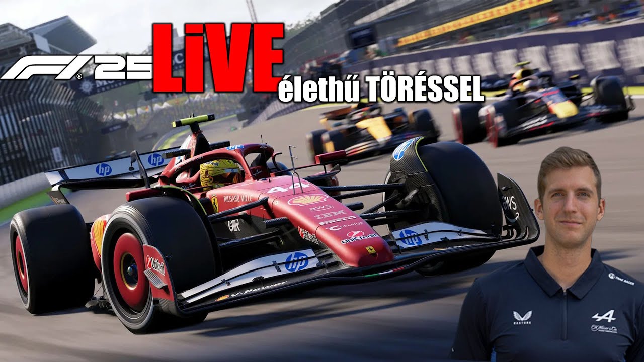 F1 25' I Sztívvel ÉLETHŰ TÖRÉSSEL I UTOLSÓ HELYRŐL I LiVE