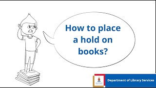 How to place a hold on books | Library Services