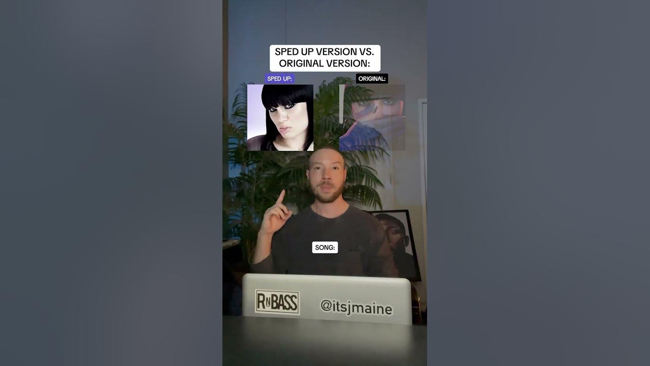 Sped Up Version Vs. Original Song: Jessie J ft. B.o.B “Price Tag” #shorts #music #jessiej
