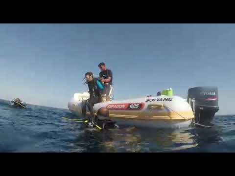 Edda wreck diving djerba tunisia - YouTube