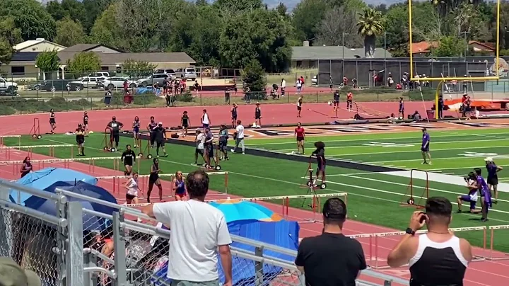 Makenzie Fauver 100H Santa Barbara County Champion...