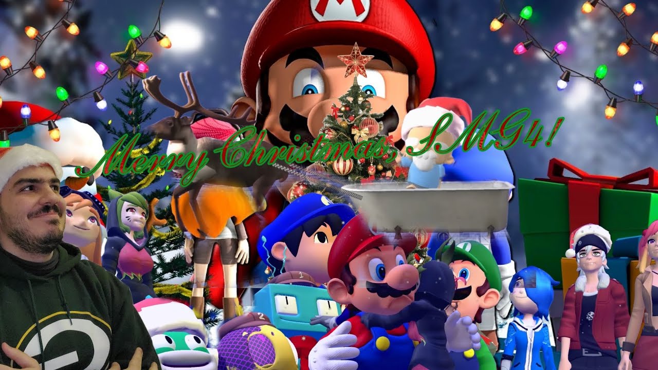 MARIO SAVES CHRISTMAS SMG4 ALL I WANT FOR CHRISTMAS IS MARIO TO