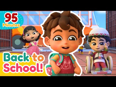 From the Creators of Omar & Hana | BACK TO SCHOOL Compilation | 95 Minutes | Little Ammar | Durioo+