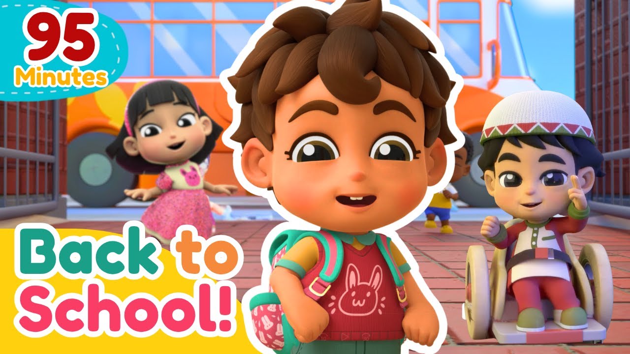 From the Creators of Omar & Hana | BACK TO SCHOOL Compilation | 95 Minutes | Little Ammar | Durioo+