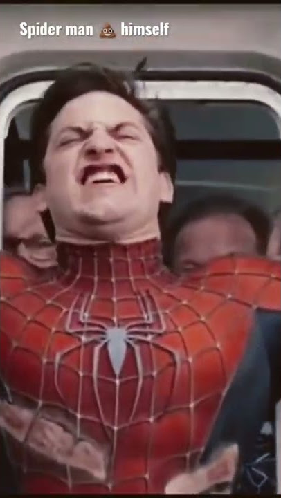 Spider-Man pooped himself