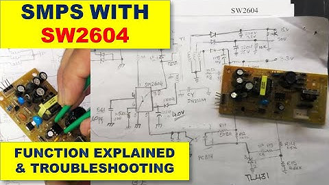 #280  Switch Mode Power Supply Circuit using SW2604 Current Mode PWM Controller