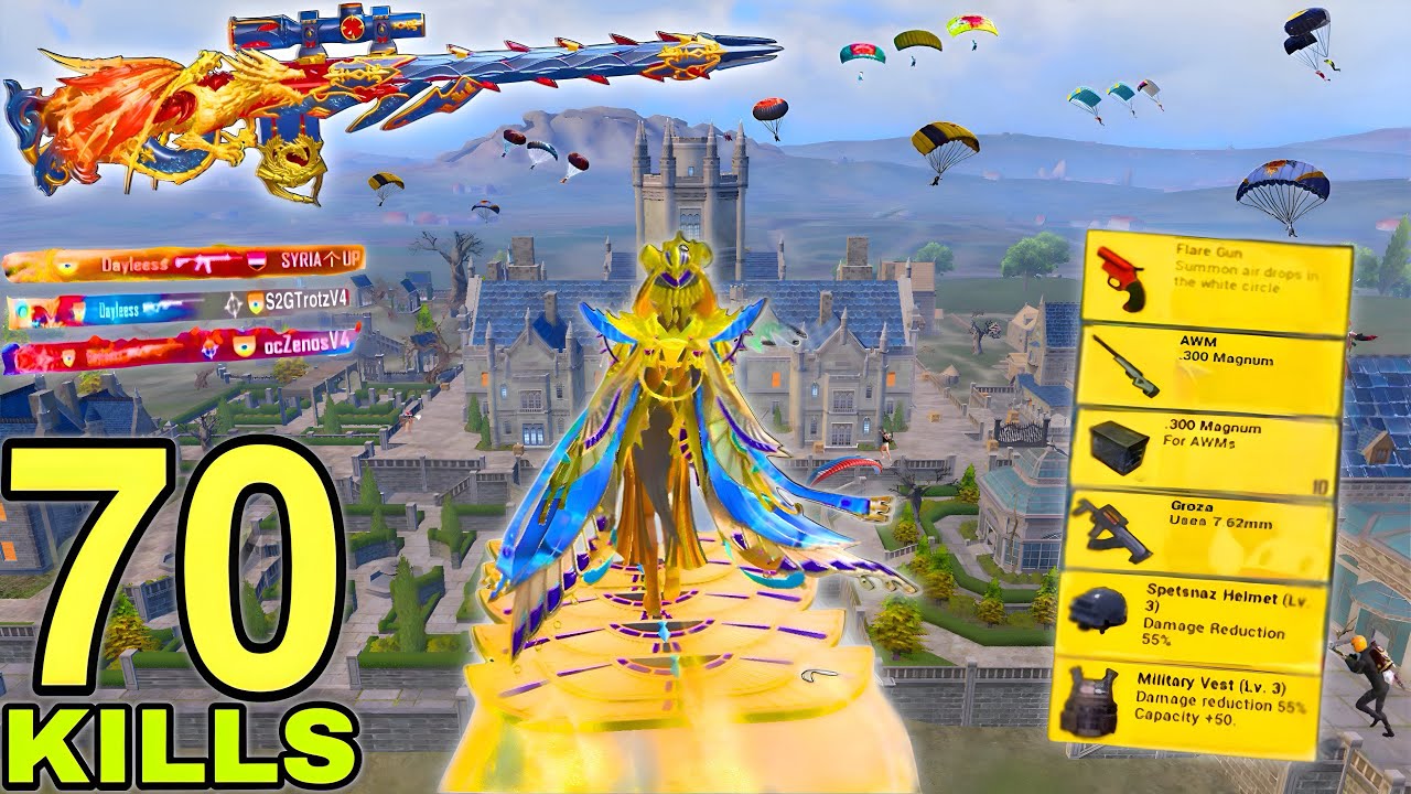 70 KILLS!!😱 IN TWO GAME MY NEW SEASON RECORD w/BEST X-SUIT😈SAMSUNG,A7,A8,J5,J7,J2,J3,XS,A3,A4,A5,A6