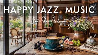 Happy Jazz Music ☕ Bossa Nova background for Relaxing, Great Moods and Happy Moods.