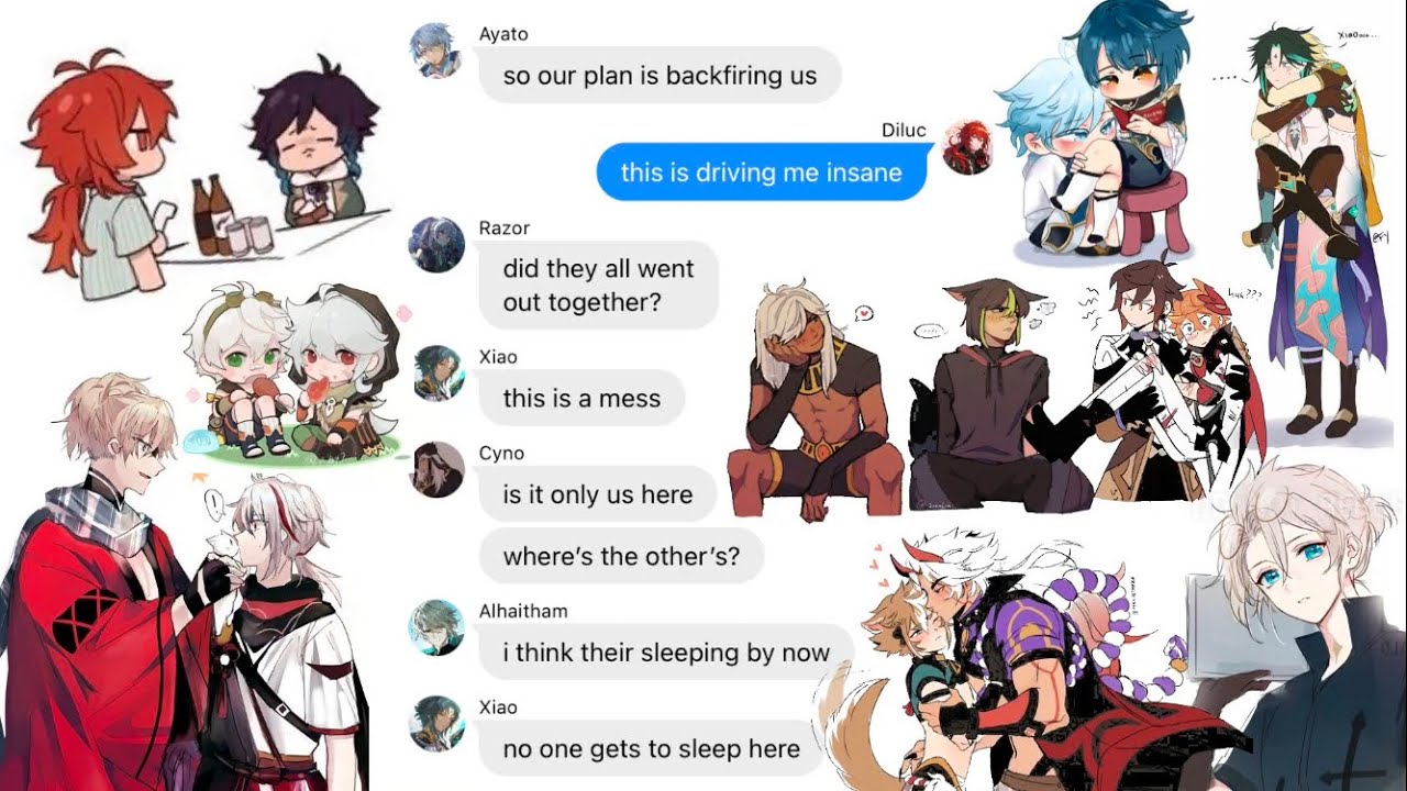 The Top’s Revenge Ignoring The Bottom’s Part 2 || Genshin Impact Group Chat