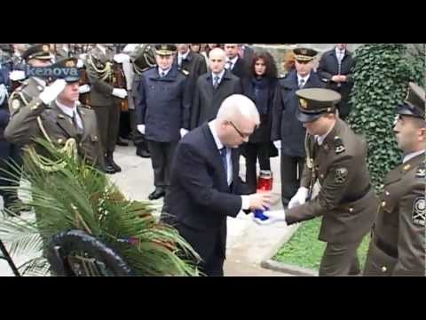 Predsjednik republike Hrvatske položio vijence na groblju Boninovo- Dubrovnik
