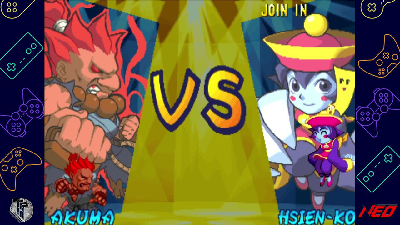 Super Gem Fighter Mini Mix: Akuma Arcade Mode Run (will Akuma get a new training ground?)