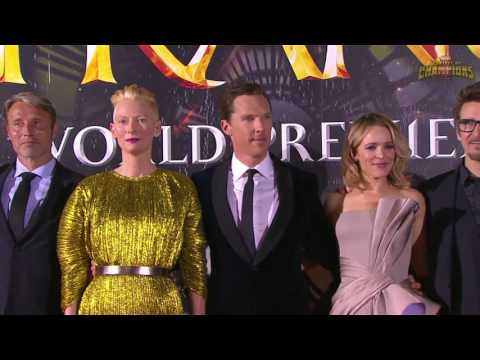 The Cast of Marvel's Doctor Strange Unite at the Red Carpet Premiere